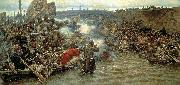 Vasily Surikov Conquest of Siberia by Yermak oil